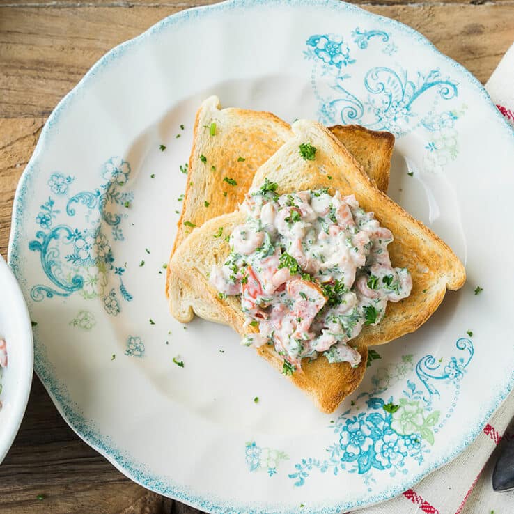 Verse garnaalsalade (130 gram)